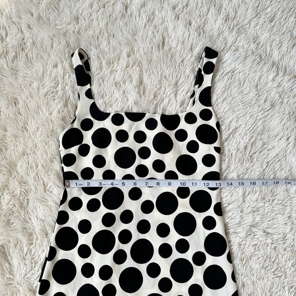 NWT Zara Studio Polka Dot Sleeveless Mini Dress Low Back Sz XS - Picture 10 of 14